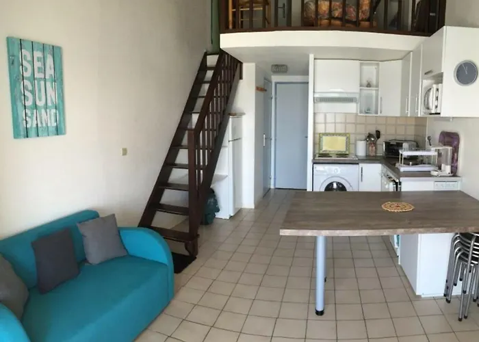 3 Pièces Avec Mezzanine Pour 6 Personnes à Port - Wifi Et Parking - Fr-1-81-80 * Leucate